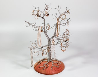 Jewelry Tree | Ring Tree | Jewelry Stand | Jewelry Storage | Wiretree Sculpture