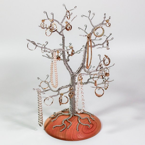 Jewelry Tree | Ring Tree | Jewelry Stand | Jewelry Storage | Wiretree Sculpture