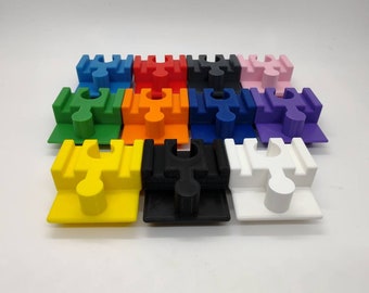 Duplo Compatible Wooden Track Adapter - Stocking Stuffer - Christmas Gift for Boys or Girls - Building Toy