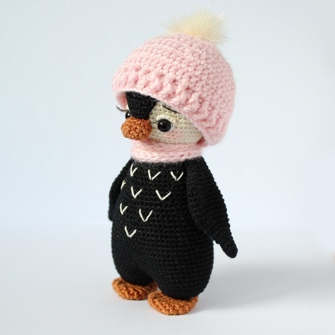 Crochet Penguin Amigurumi Soft Handmade Miniature Little | Etsy