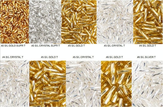 Yellow Satin - Bugle, #2 25g Yellow Satin - Bugle, #2 25g