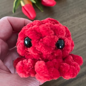 Octopus Plushie/ Amigurumi/ Stuffed Animal/ Octopus Plushie
