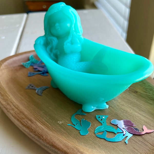 Mermaid in Bathtub