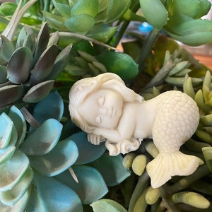 Vanilla mermaid soap