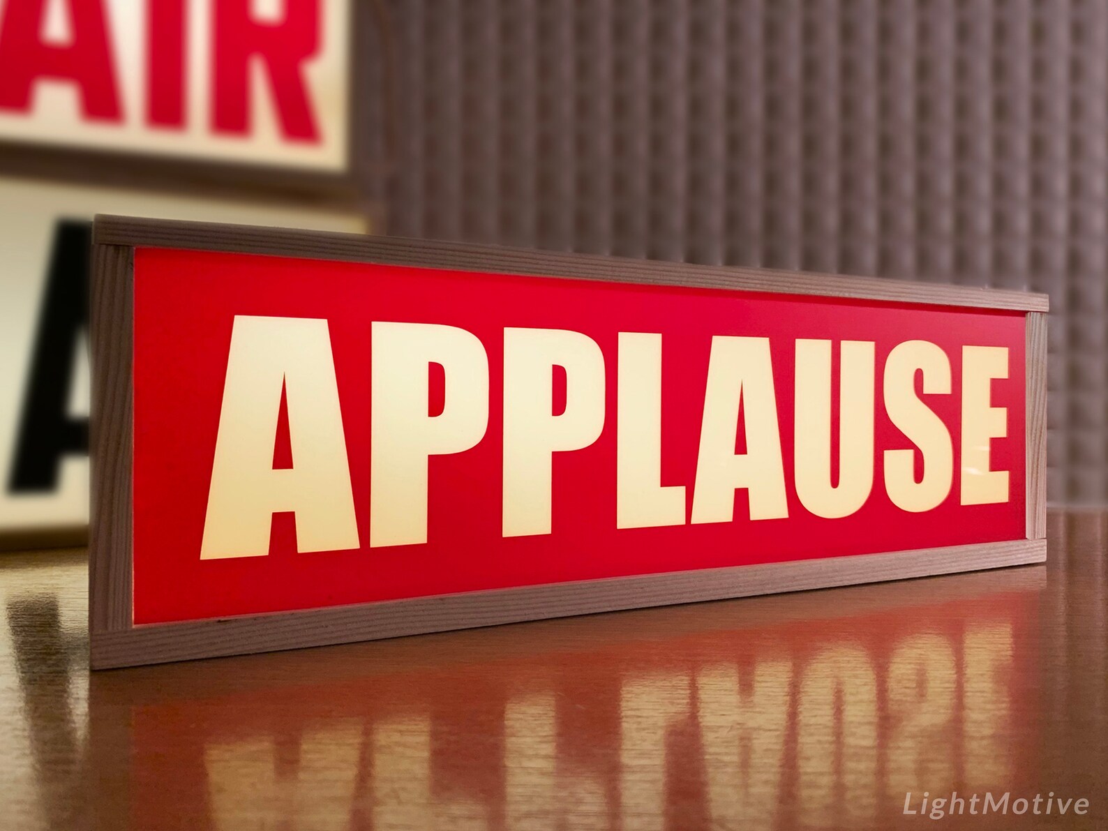 Applause Light Box Light up Sign Illuminated Applause Sign Etsy