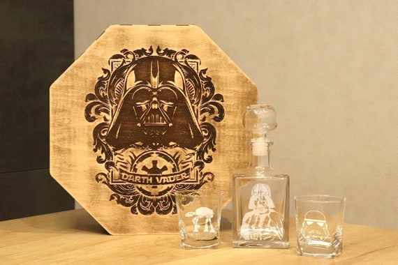 Engraved Death Star - Personalized Classic Decanter Set with Old Fashioned Whiskey  Glasses - Promotional Products - Custom Gifts - Party Favors - Corporate  Gifts - Personalized Gifts