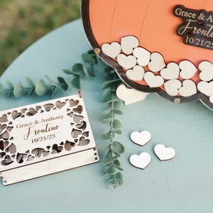 Pumpkin Wedding Guest Book Alternative: Halloween Autumn Theme image 7