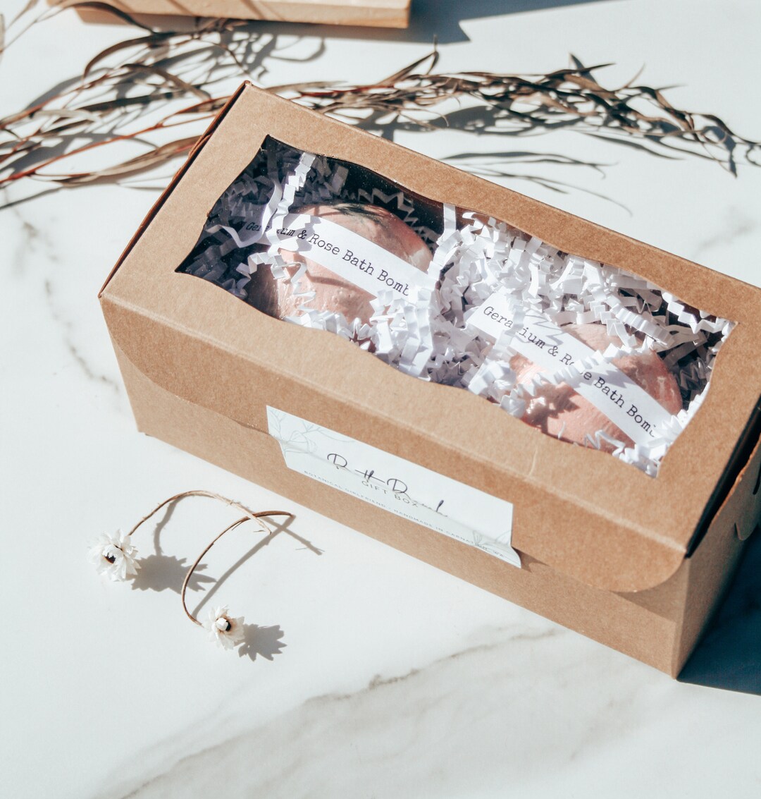Bath Bomb Gift Box Self Care Gift Box Best Friend Gift Etsy