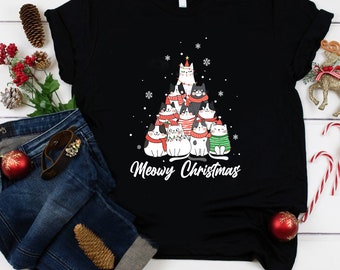 christmas cat shirts