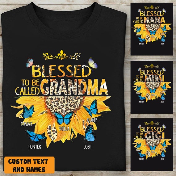 Blessed to Be Called Grandma Sunflower 