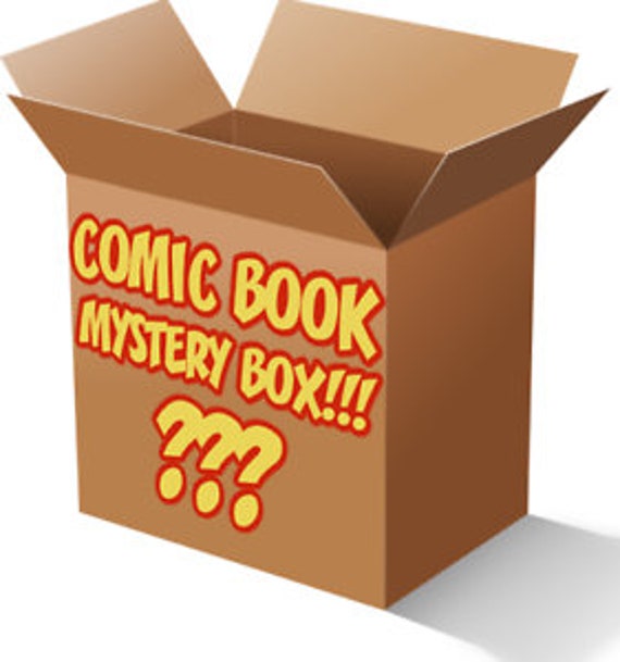 Comic Book Mystery Box Etsy