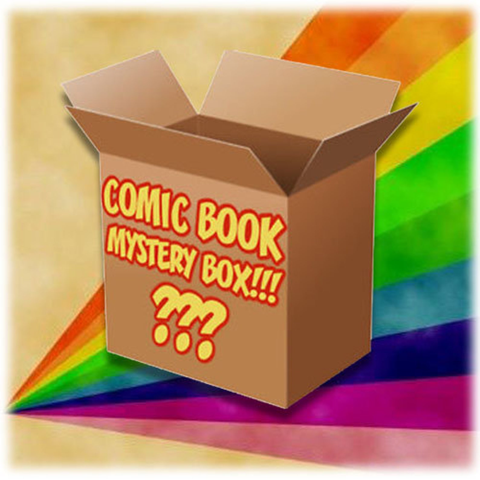 Comic Book Mystery Box Etsy
