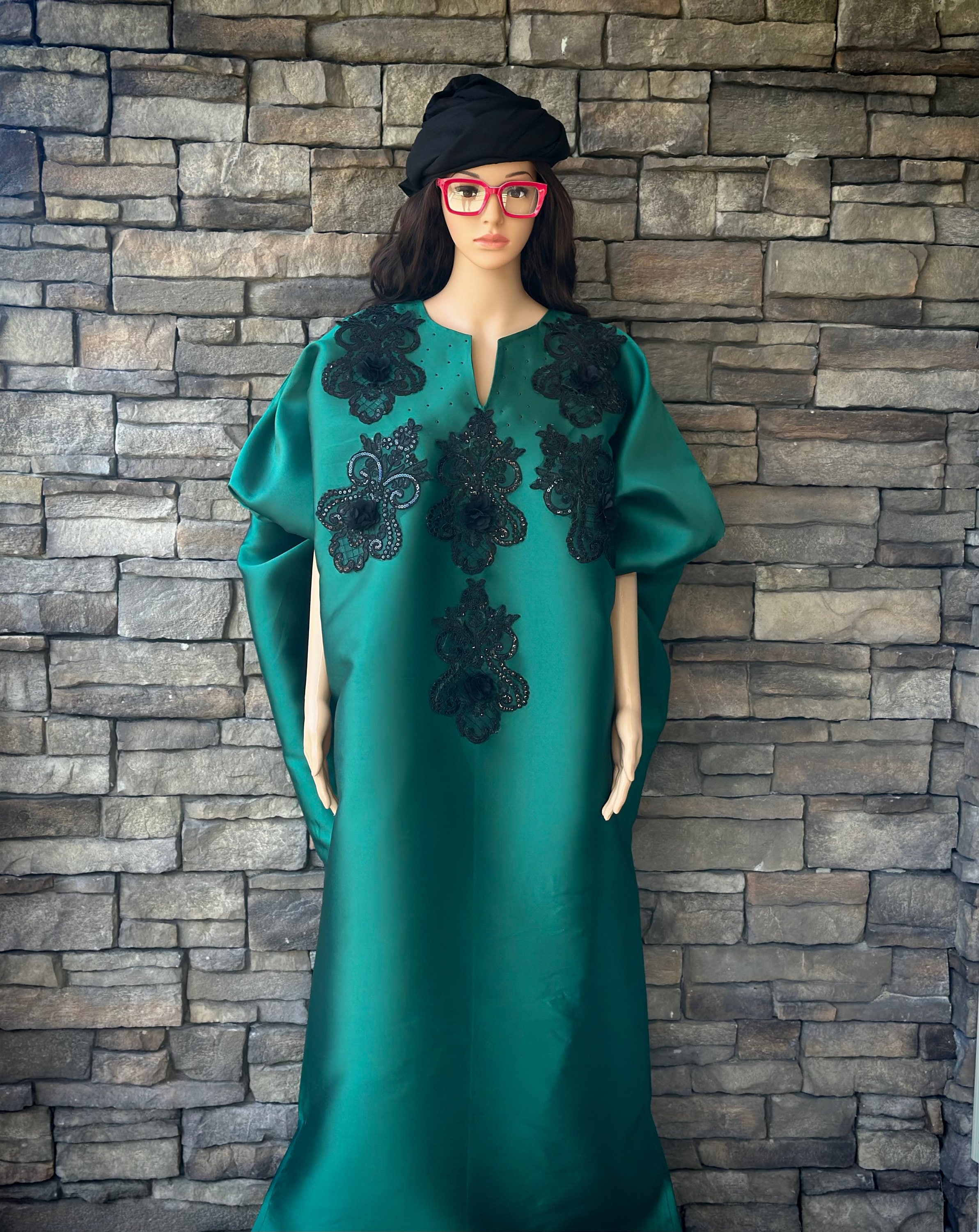 Green Boubou Dress