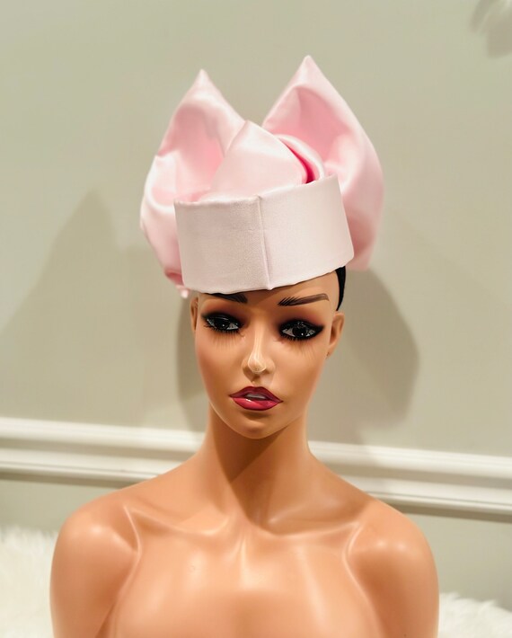 Luxury Zara Cap, Hat, Braided Turban, Bedazzled Turban  display picture 1