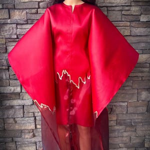Rich Aunt Liquado Luxe Bubu, Kaftan Dress, Boubou, African Bubu Dress, Mikado Gown, Long Gown, Kaftan Dress, Maxi Dress, Bubu Dress