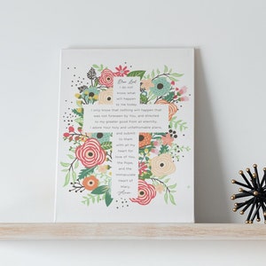 Morning Offering Prayer - Printable Catholic Prayer