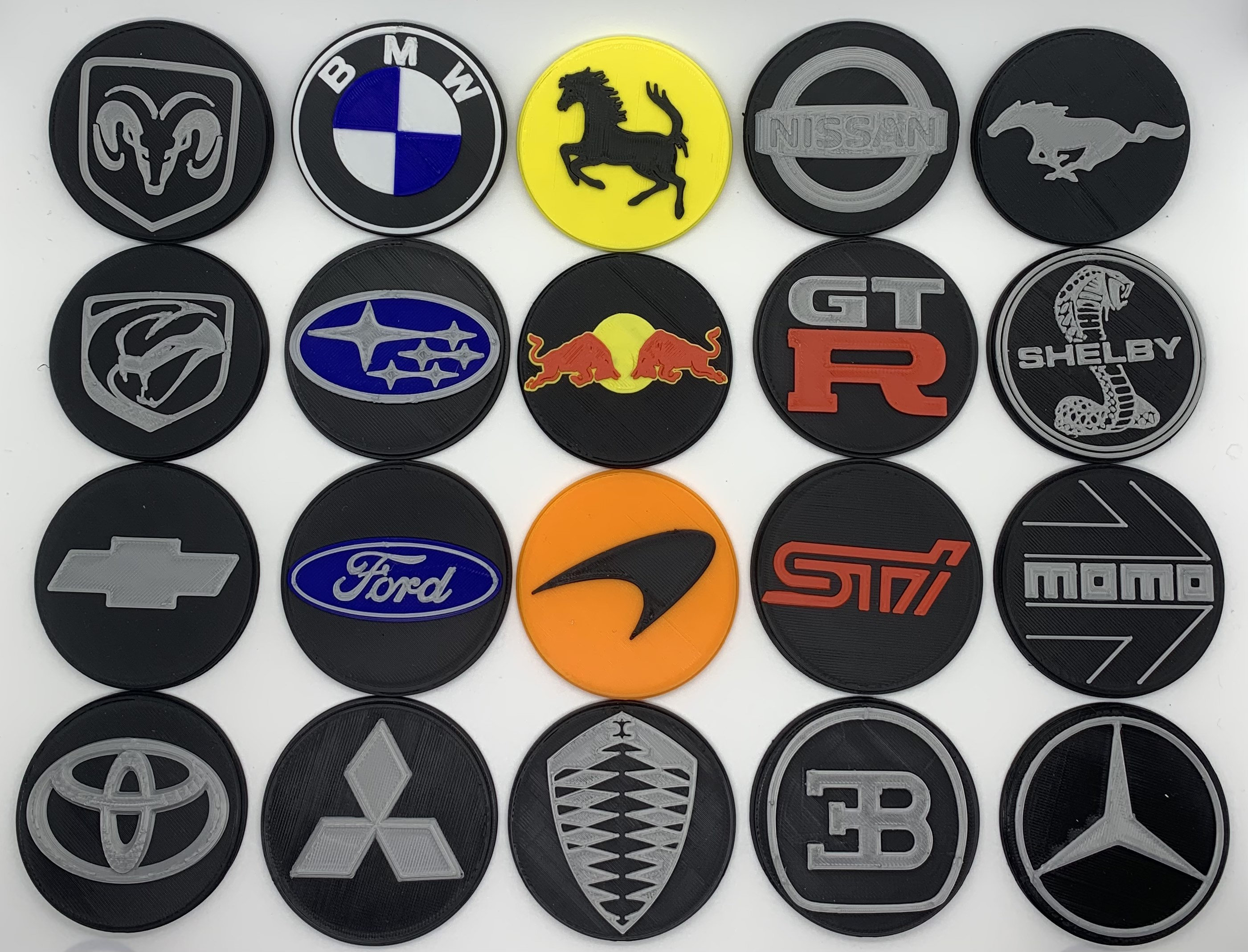Car Center Logos for Logitech G920/G29/G27 Interchangeable Car Etsy UK