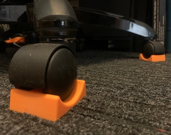 3x Computer Chair Chocks