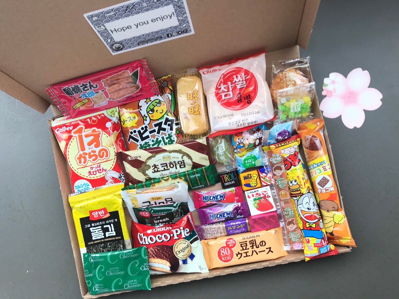 Japanese Snack Box / Hamper / Treats With Ramen Bowl Asian Etsy