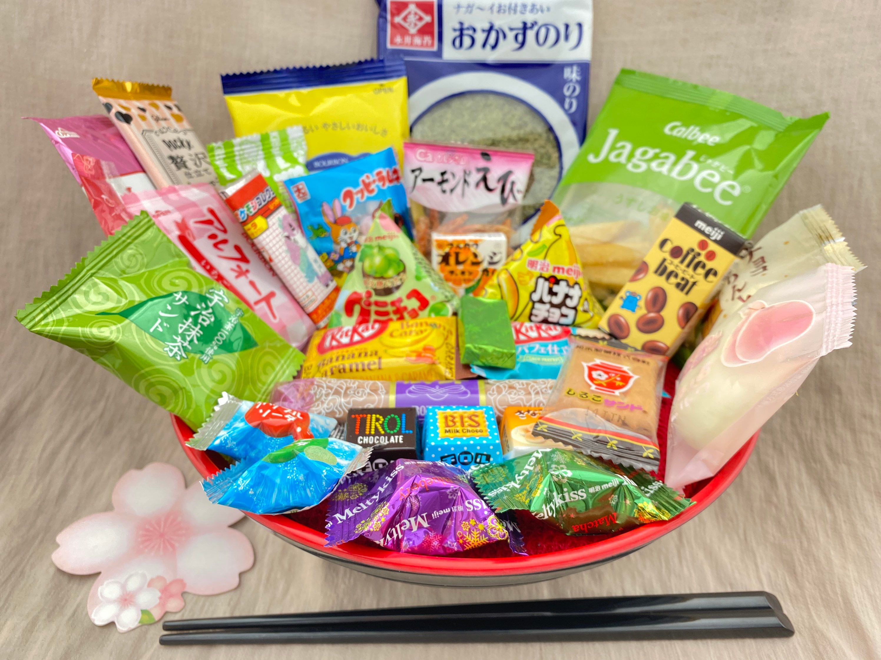 Japanese Snack Box / Hamper / Treats With Ramen Bowl Asian Etsy UK