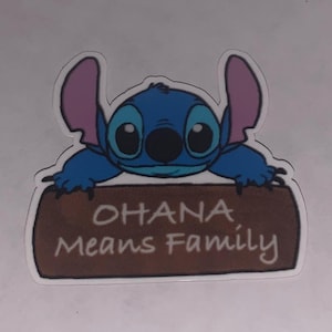 Costure o adesivo “Ohama significa família”!