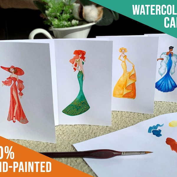 Hand-painted Greeting Cards for All Occasions