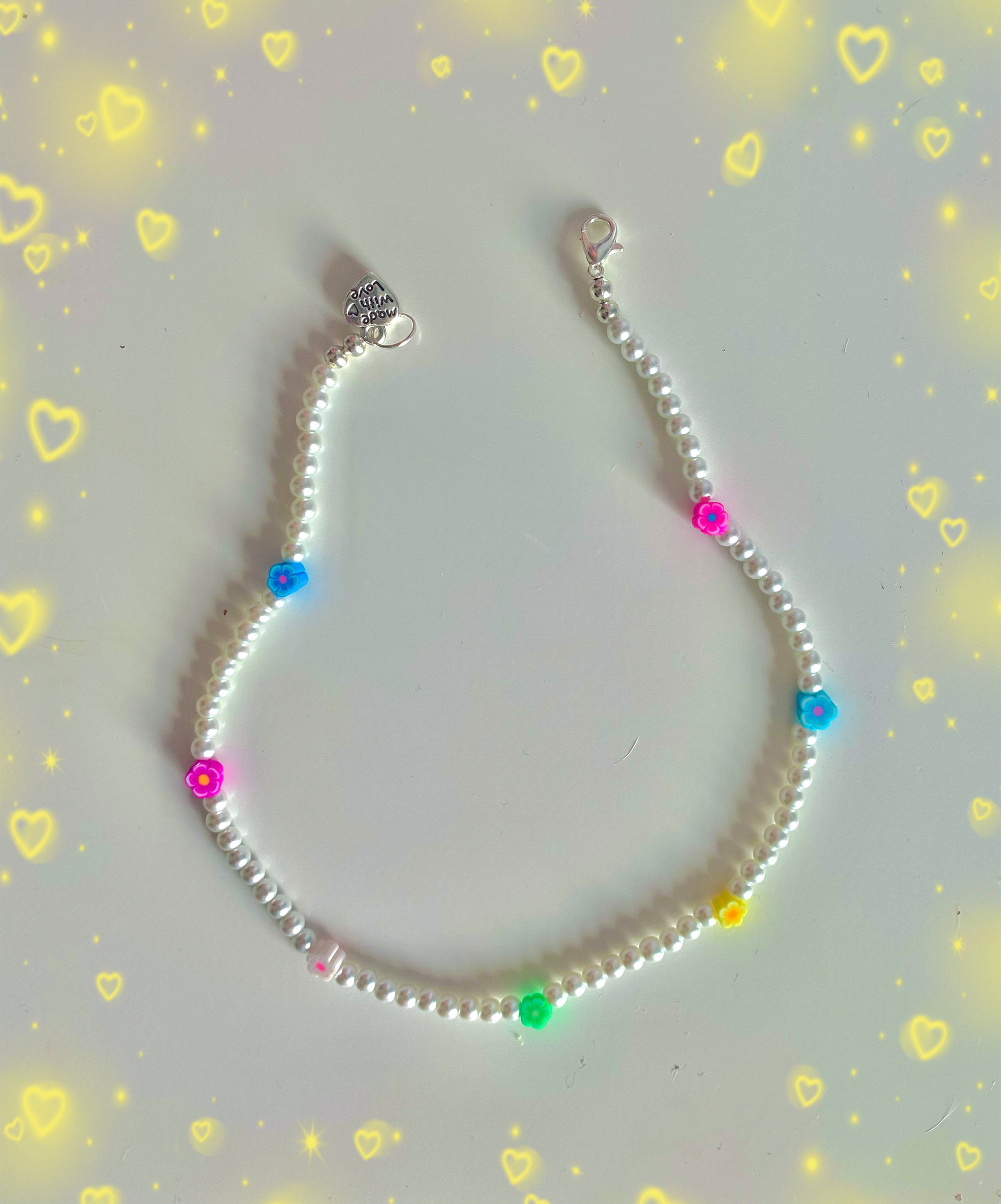 Mixed Pearl Necklace Martha Calvo Dupe 