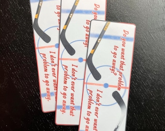 Heated Rivalry Bookmark