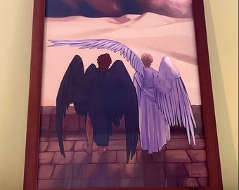 11x17 Good Omens Print