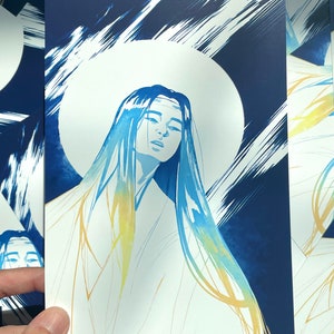 Impression d'art Lan Wangji 5 x 7
