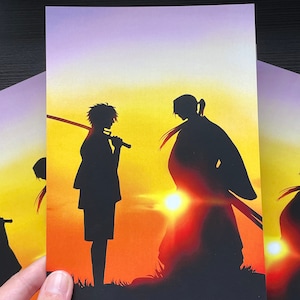 5x7 Samurai Champloo Print