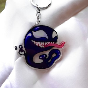 3 inch Venom acryl sleutelhanger