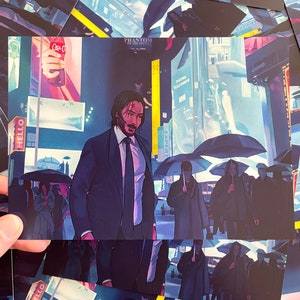 A 5x7 in. John Wick Art Print