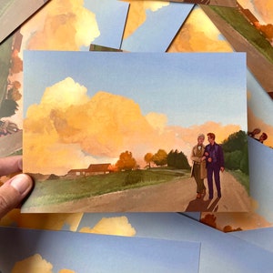 5 x 7 South Downs-kunstafdruk
