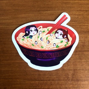 3 in. Longevity Noodle Sticker - Sha Po Lang