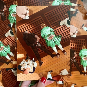 5x7 チェーン ブラックボンネット プリント