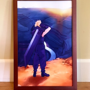 11x17 Cloud Strife Print