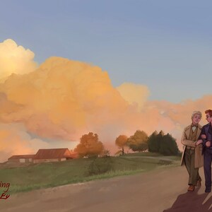 11x17 South Downs Art Print
