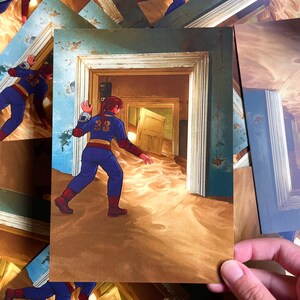 Impressão artística Fallout 5x7
