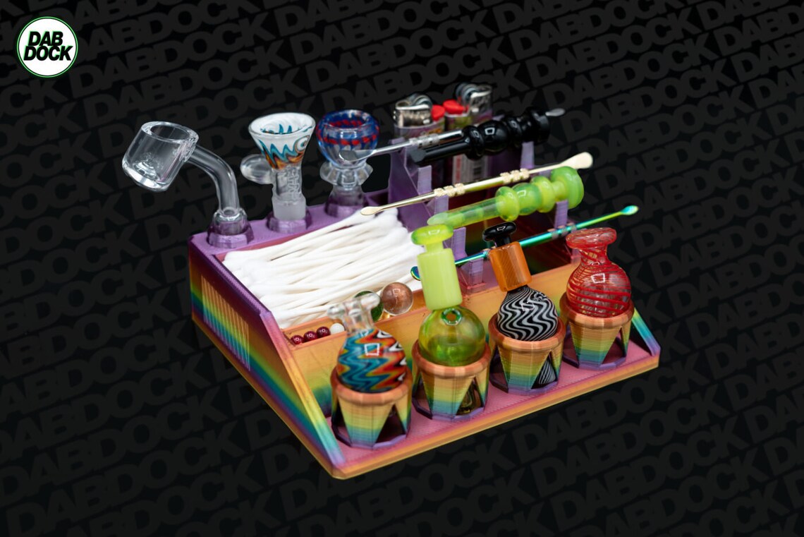 DabdockDELUXE Dab Tool Organizer Dab Station Dab Rig Etsy