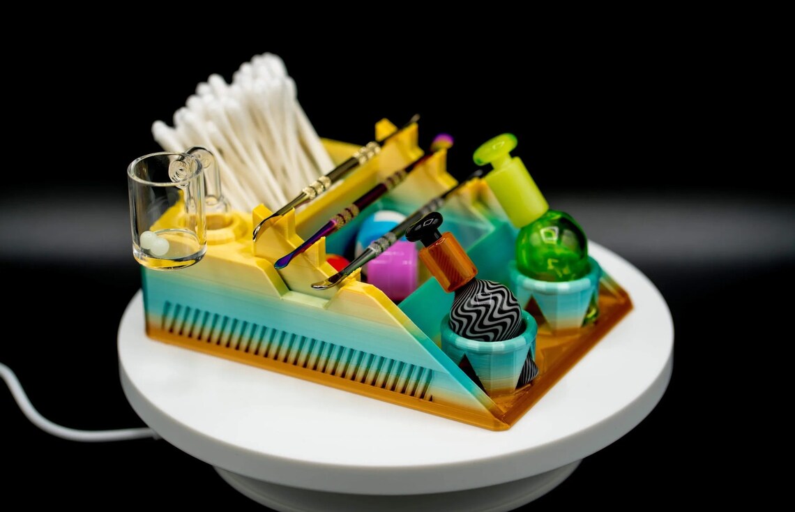 DabdockSLIM Dab Tool Organizer Dab Station Dab Rig Etsy