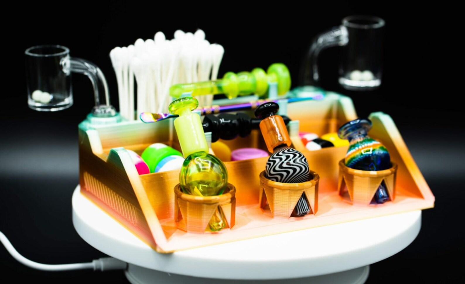 DabdockPLUS Dab Tool Organizer Dab Station Dab Rig Etsy