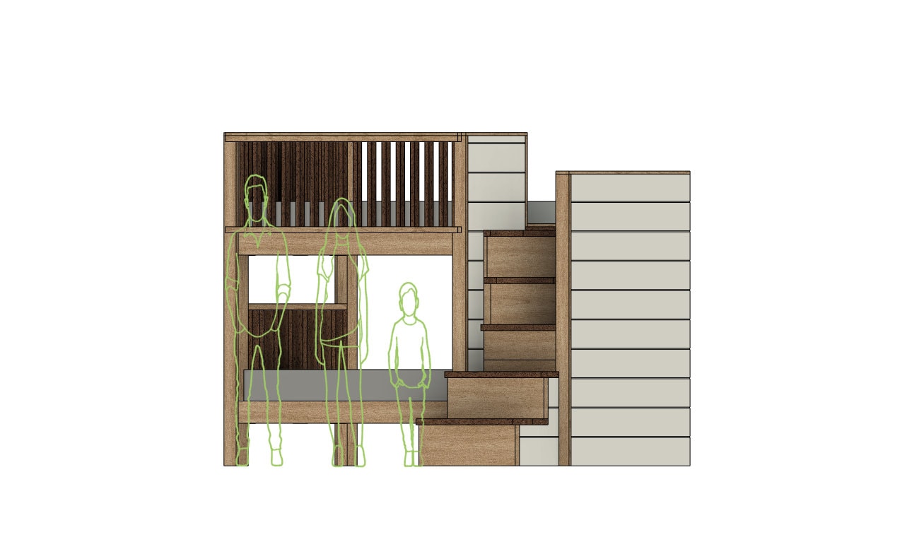 DIY Build Plan - Twin Bunk Bed With Stairs - Plan #024 - Etsy