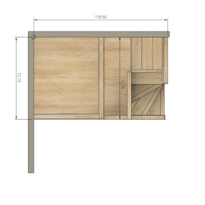 Full Loft Bed DIY Build Plans With Upper Playhouse & Stairs - Etsy