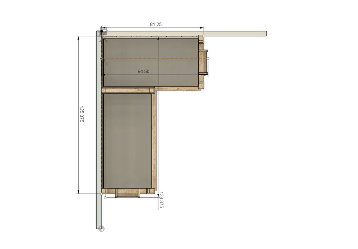 DIY Build Plans 'L' Shaped Corner Bunk Bed Quad Bunk Bed Twin Bed Bunk