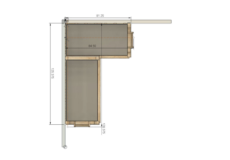 DIY Build Plans 'L' Shaped Corner Bunk Bed Quad Bunk Bed Twin Bed Bunk