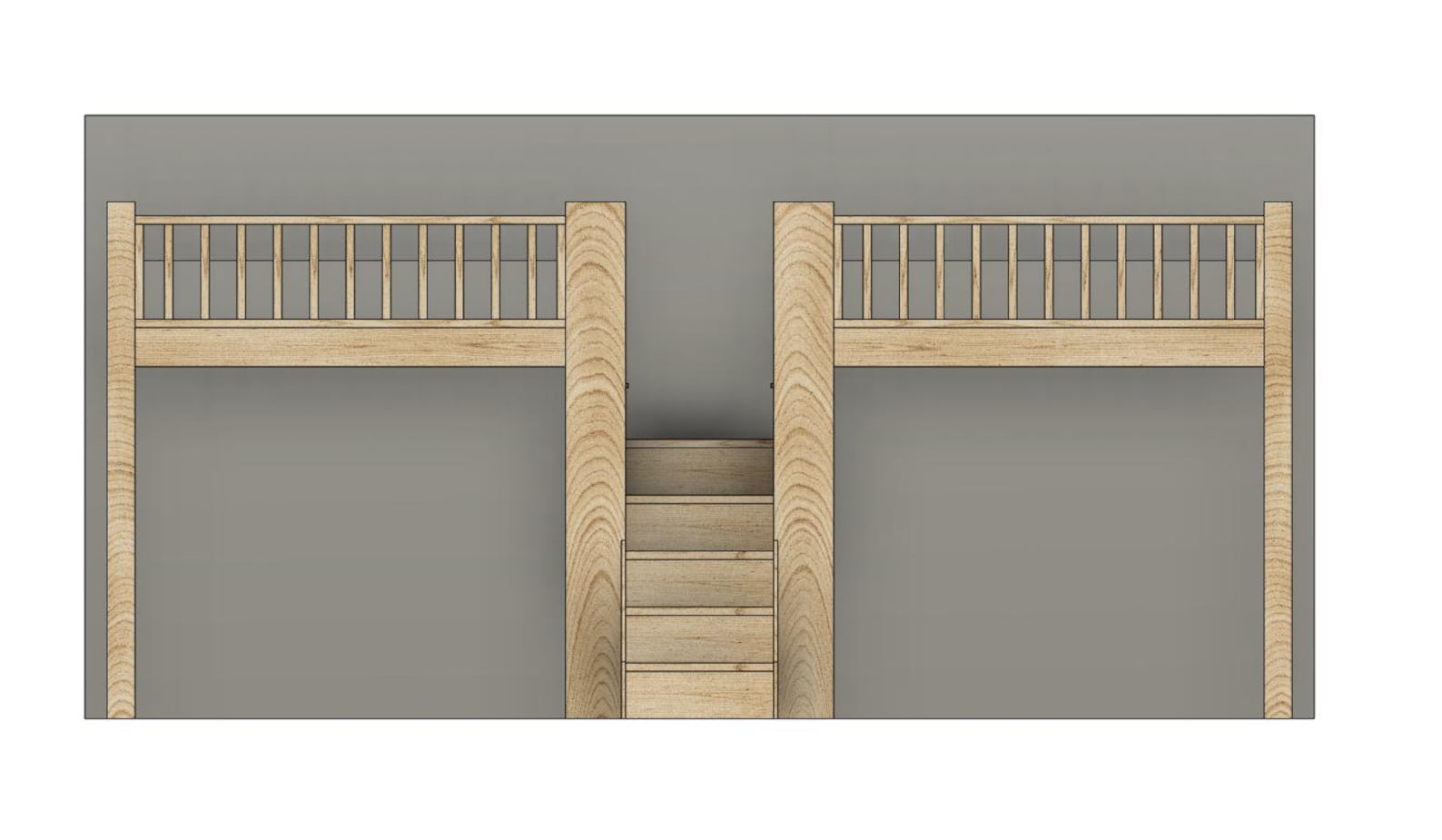 DIY Build Plan - Double Twin Bed With Stairs - Plan #011 - Etsy