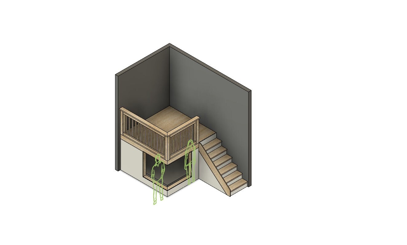 Reverse 2024 loft bed