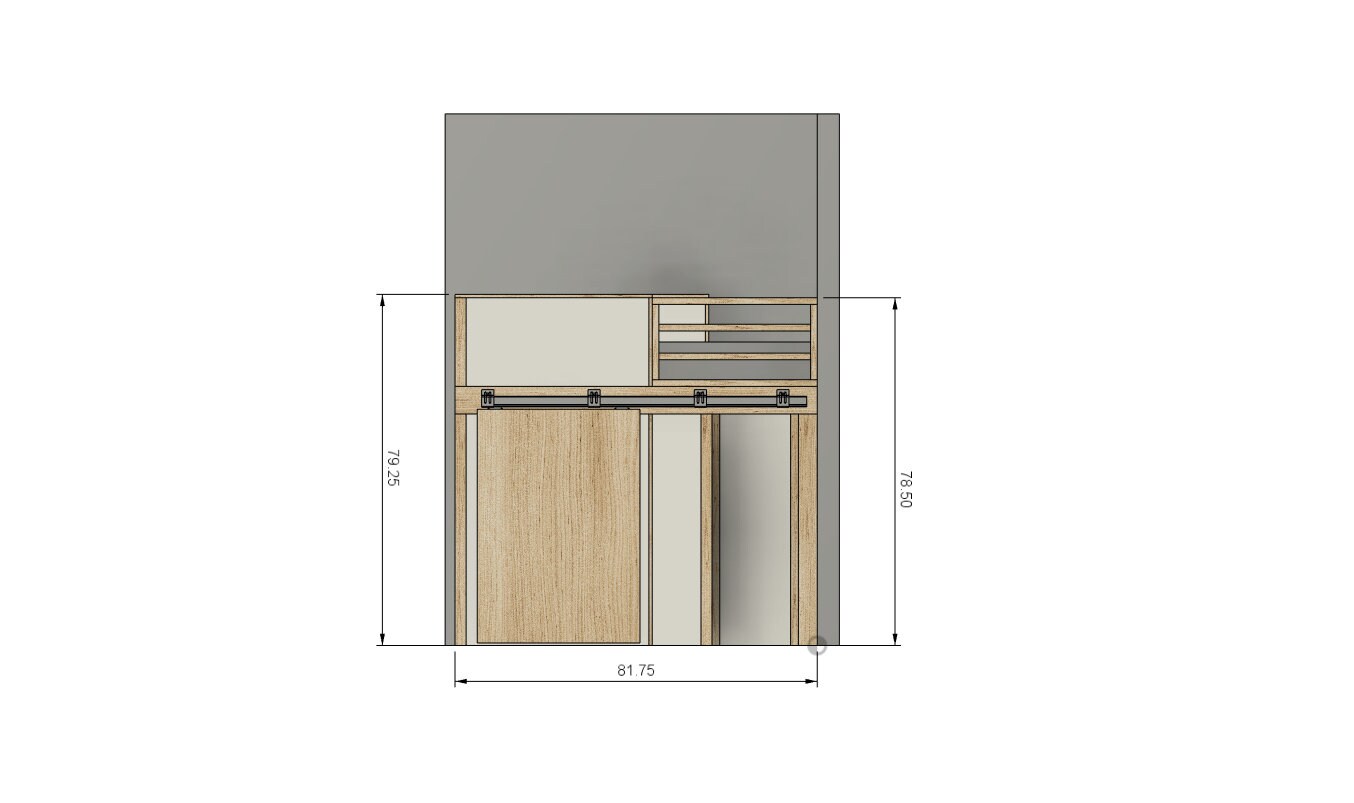 Full Loft Bed DIY Build Plans: Stairs & Storage Drawers - Etsy Australia