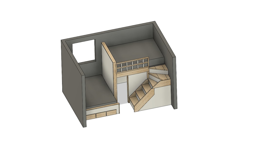 Full Loft Bed DIY Build Plans With Stairs & Drawers - Etsy